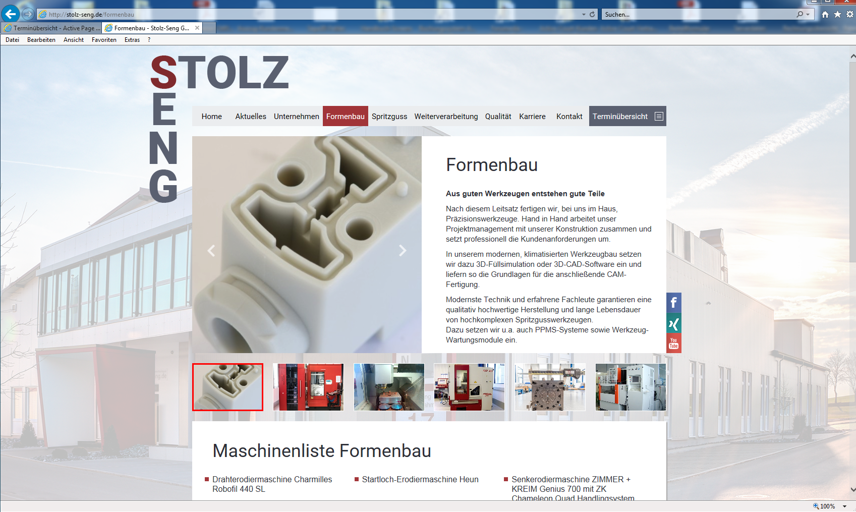 Stolz & Seng Website