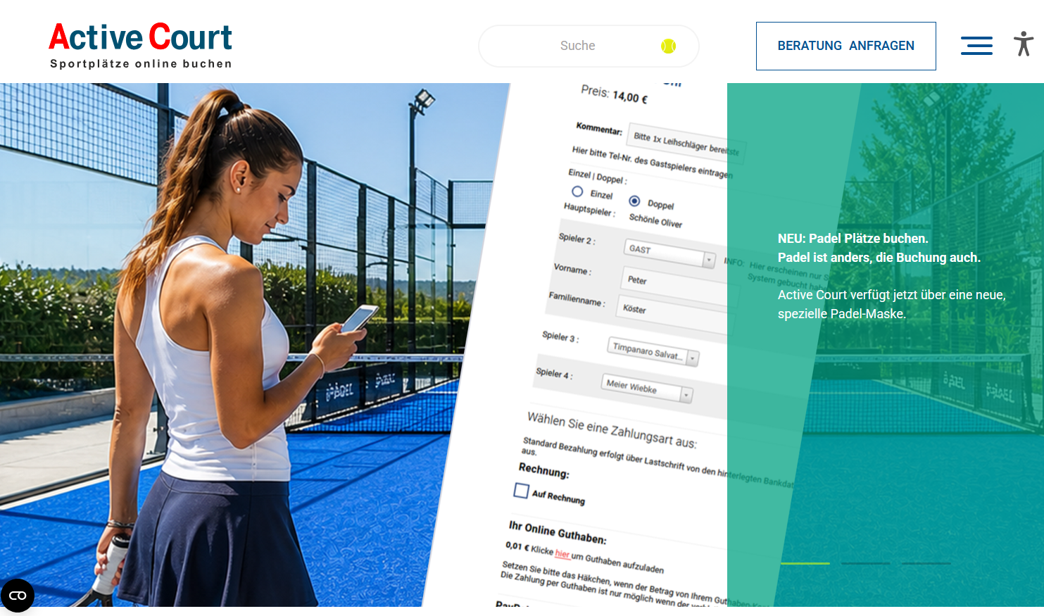 Active Court Website